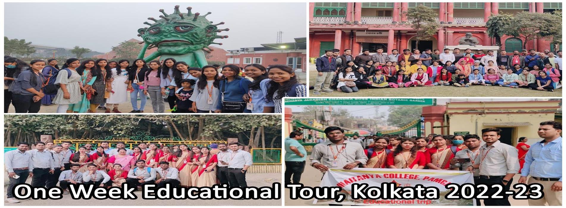 One Week Educational Tour, Kokata 2022-23